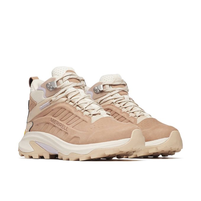 Damen Moab Speed  2 Leather Mid Waterproof