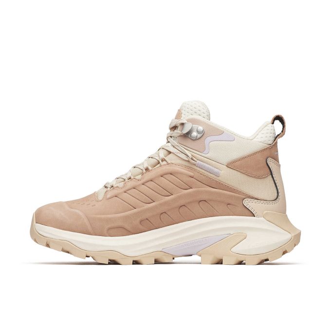 Damen Moab Speed  2 Leather Mid Waterproof