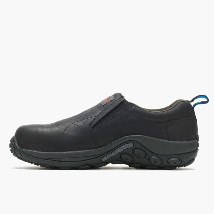 Herren-Arbeitsschuh Jungle Moc aus Leder mit Zehenpartie