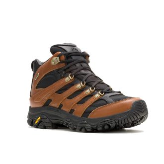 Herren Moab 3 Luxe Leather Mid Waterproof