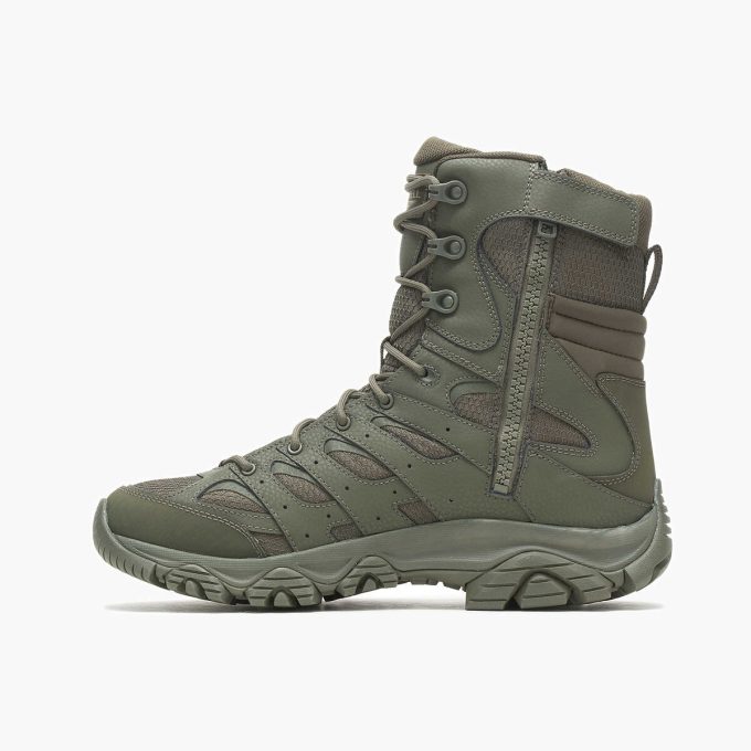 Moab 3 8″ Tactical Zip Wasserdichter Stiefel für Herren