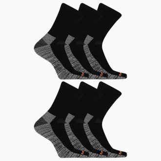 Work Crew Socken, 6er-Pack